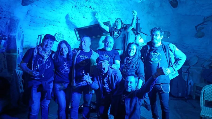 Foto de grupo del concierto en Calatayud